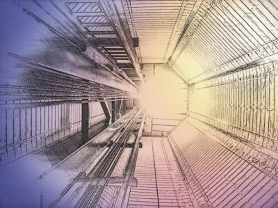 Самые большие (по высоте проема) в мире противопожарные шторы Гармошки