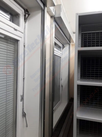 Противопожарные шторы FireTechnics на оконные проемы Противопожарные шторы FireTechnics на оконные проемы