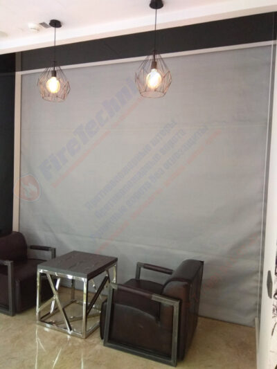 Противопожарные шторы FireTechnics на оконные проемы Противопожарные шторы FireTechnics на оконные проемы