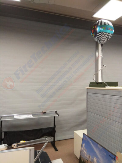 Противопожарные шторы FireTechnics на оконные проемы Противопожарные шторы FireTechnics на оконные проемы