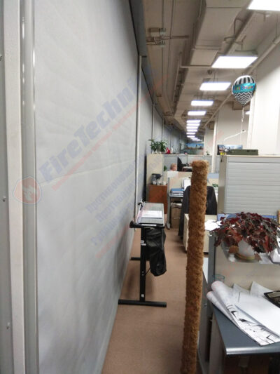 Противопожарные шторы FireTechnics на оконные проемы Противопожарные шторы FireTechnics на оконные проемы